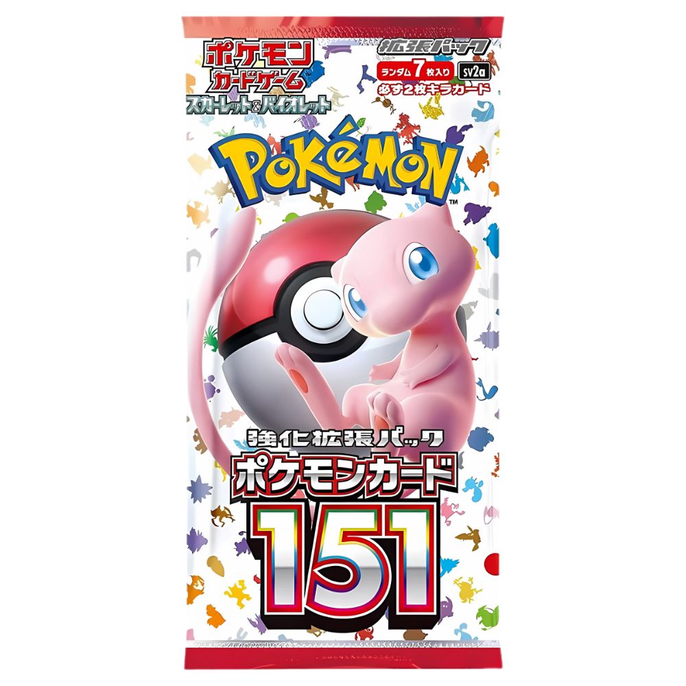 Pokémon 151 Booster Pack - SV2A Japanese