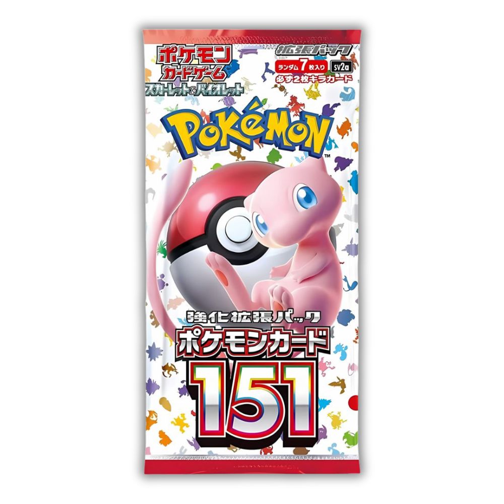Pokémon 151 Booster Pack - SV2A Japanese