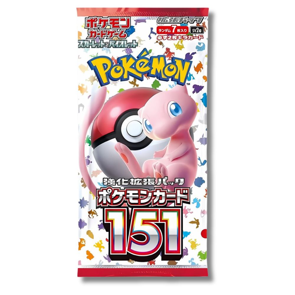 Pokémon 151 Booster Pack - SV2A Japanese