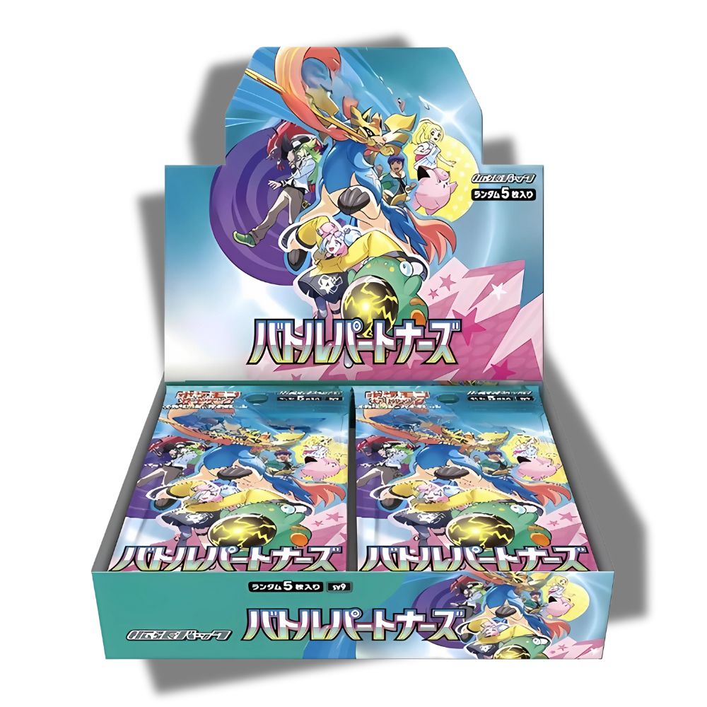 pokemon battle partners japanese booster box SV9 Team up with Ns Zoroark ex Pokemon: Japanese Battle Partners Booster