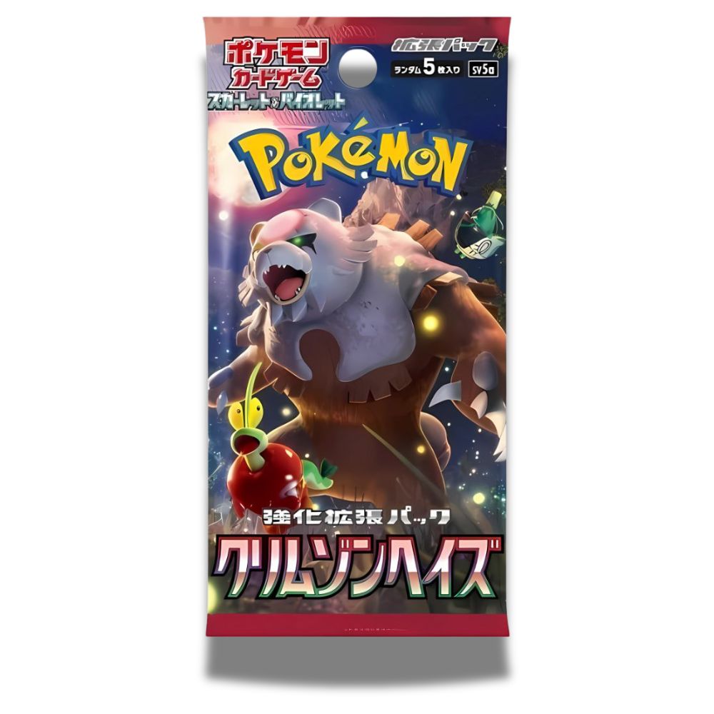 Pokémon Crimson Haze Booster Pack - SV5A Japanese