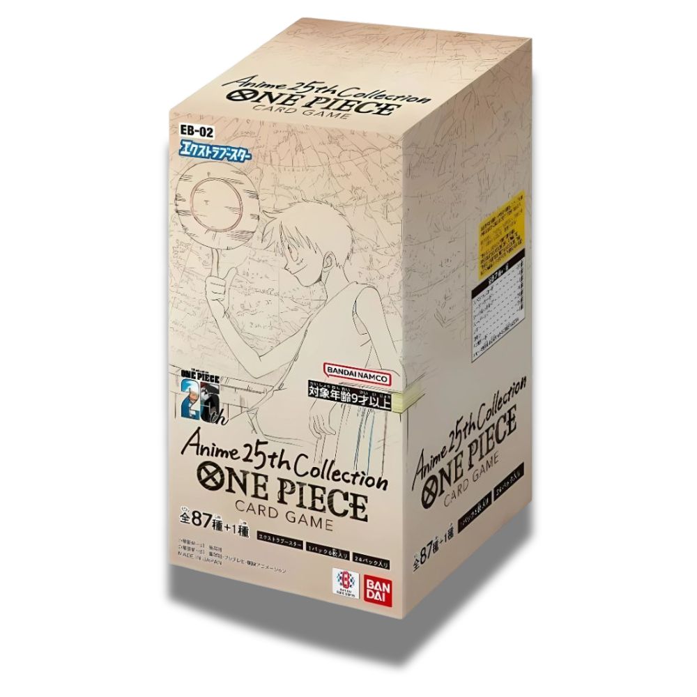 ONE PIECE TCG: EB-02 Japanese Booster Box - Anime 25th Collection -