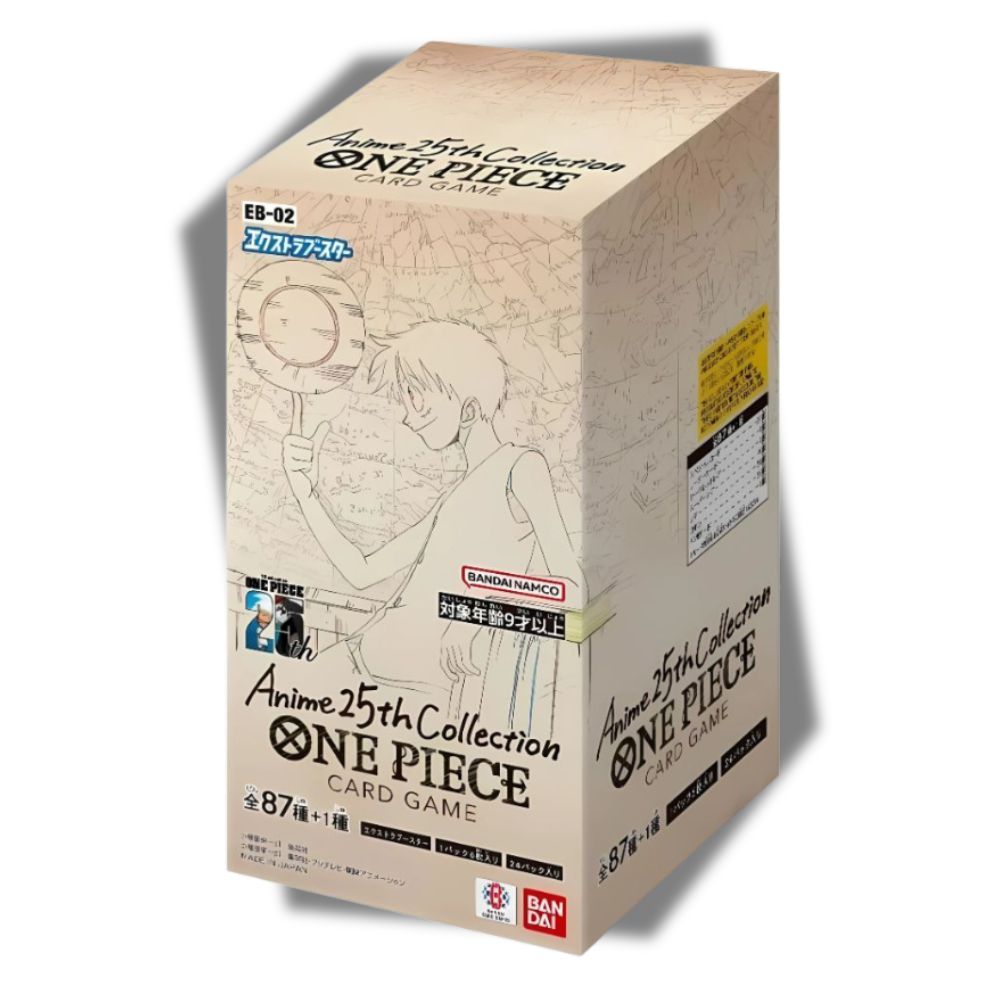japanese one piece booster box ONE PIECE TCG: EB-02 Japanese Booster Box - Anime 25th Collection