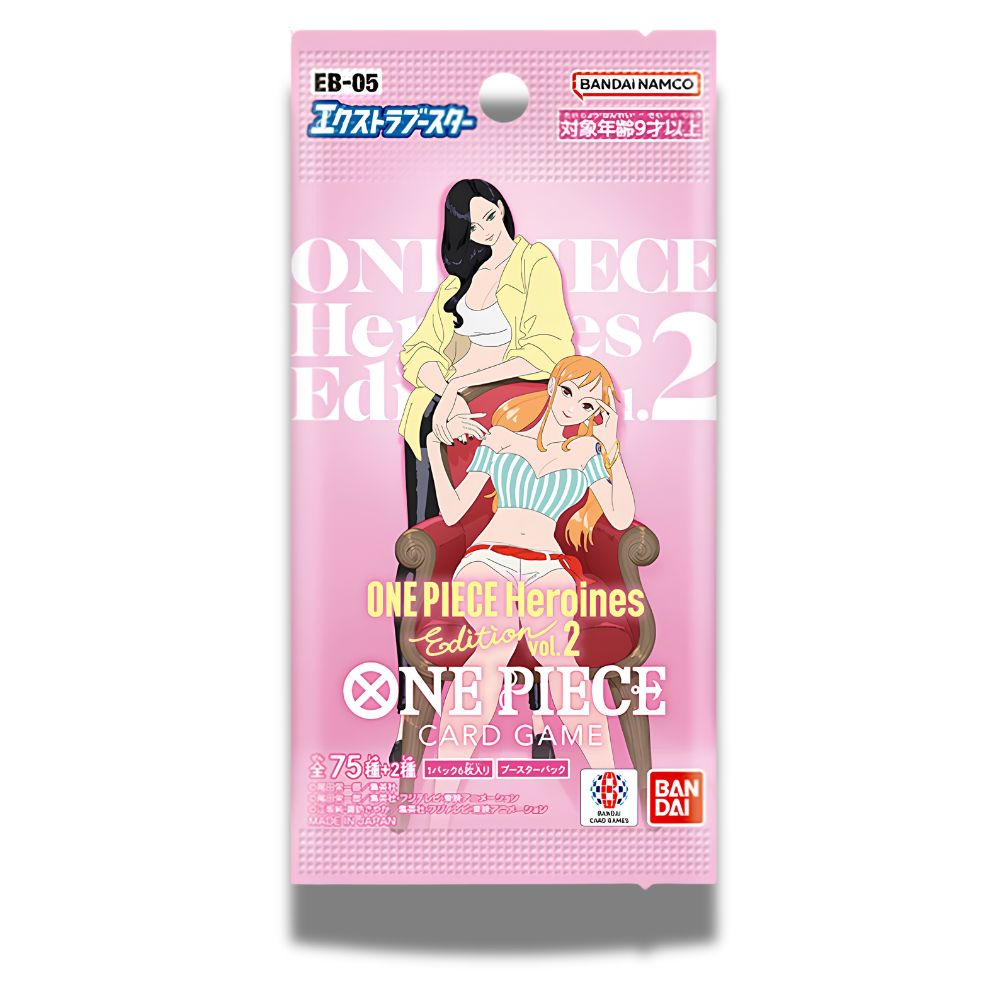 ONE PIECE TCG: EB-05 Japanese Booster Pack - Heroines Edition Vol 2 -