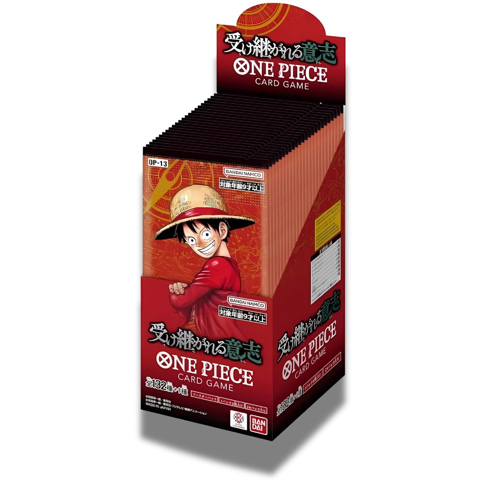 ONE PIECE TCG: OP-13 Japanese Booster Box - Inherited Will -