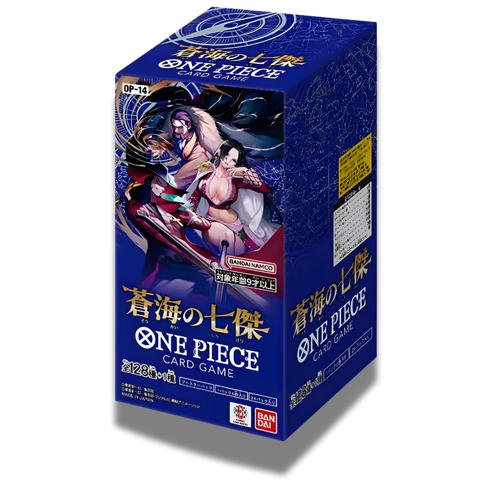 ONE PIECE TCG: OP-14 Japanese Booster Box - The Azure Sea’s Seven -