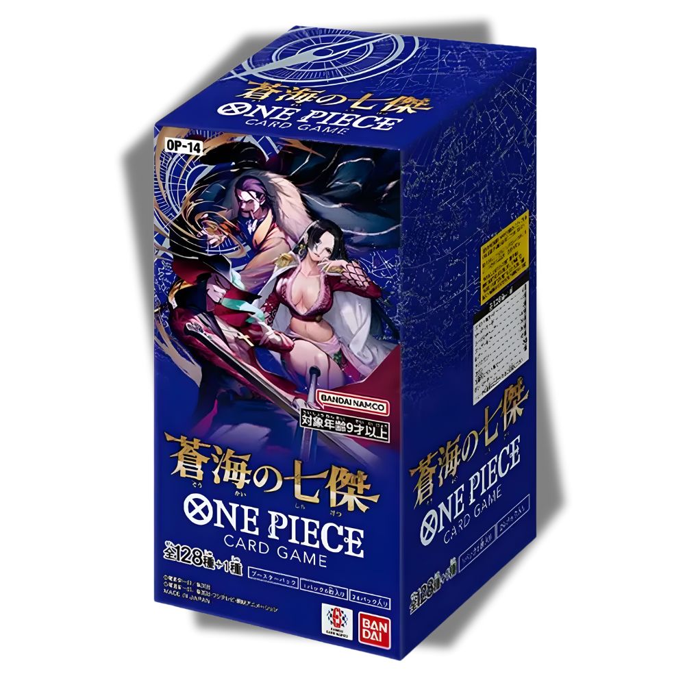 ONE PIECE TCG: OP-14 Japanese Booster Box - The Azure Sea's Seven
