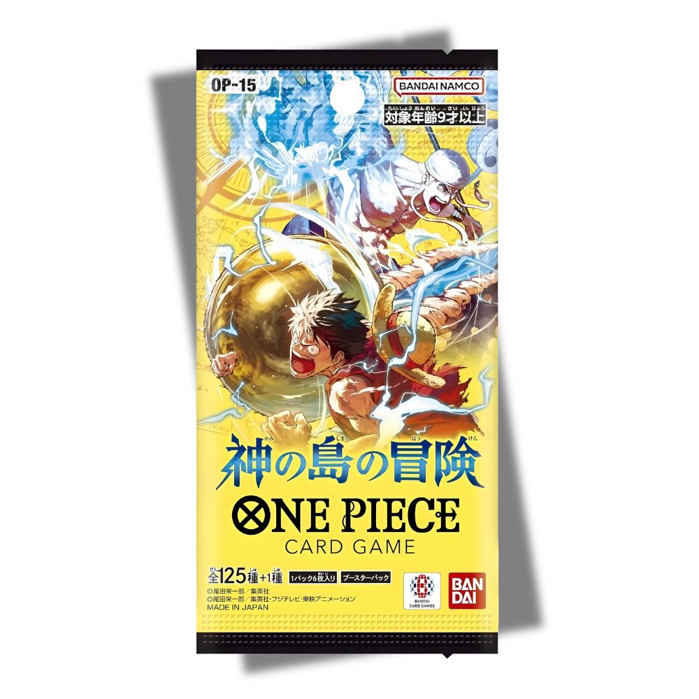 ONE PIECE TCG: OP-15 Japanese Booster Pack Bundle (X8 PACKS) - Adventures On Kami's Island -