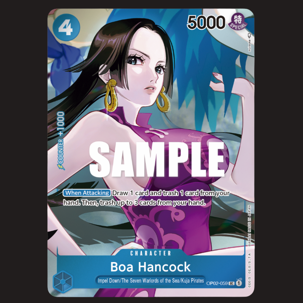 (Pre-owned) English Boa Hancock OP02-059 - Paramount War - Near Mint