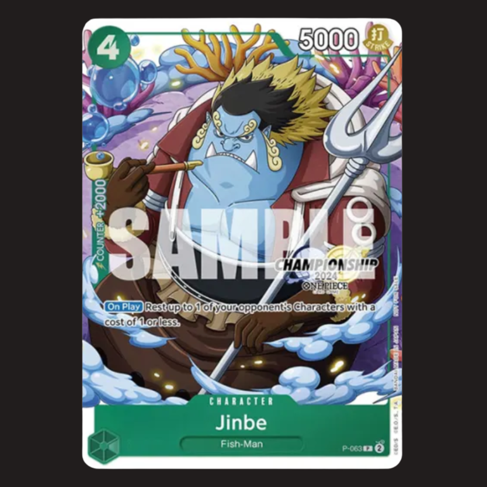(Pre-owned) English Jinbe Championship Stamped P-063 - Championship 2024 Event Pack - Near Mint