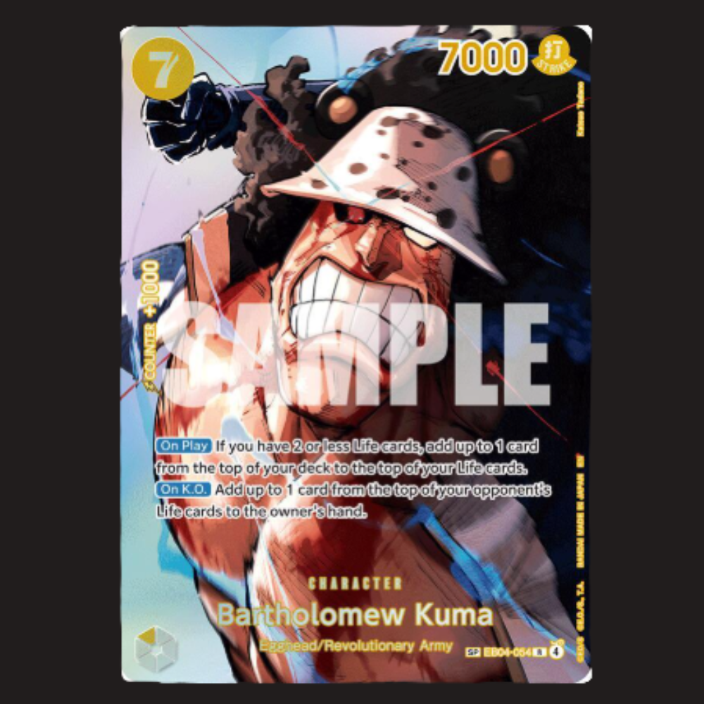 (Pre-owned) English Bartholomew Kuma SP EB04-054 (OP16) - The Time of Battle - Near Mint