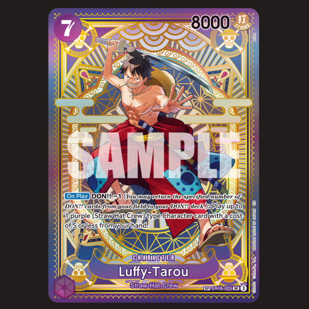 (Pre-owned) English Luffy-Tarou SP ST18-005 (OP11) - A Fist of Divine Speed - Near Mint