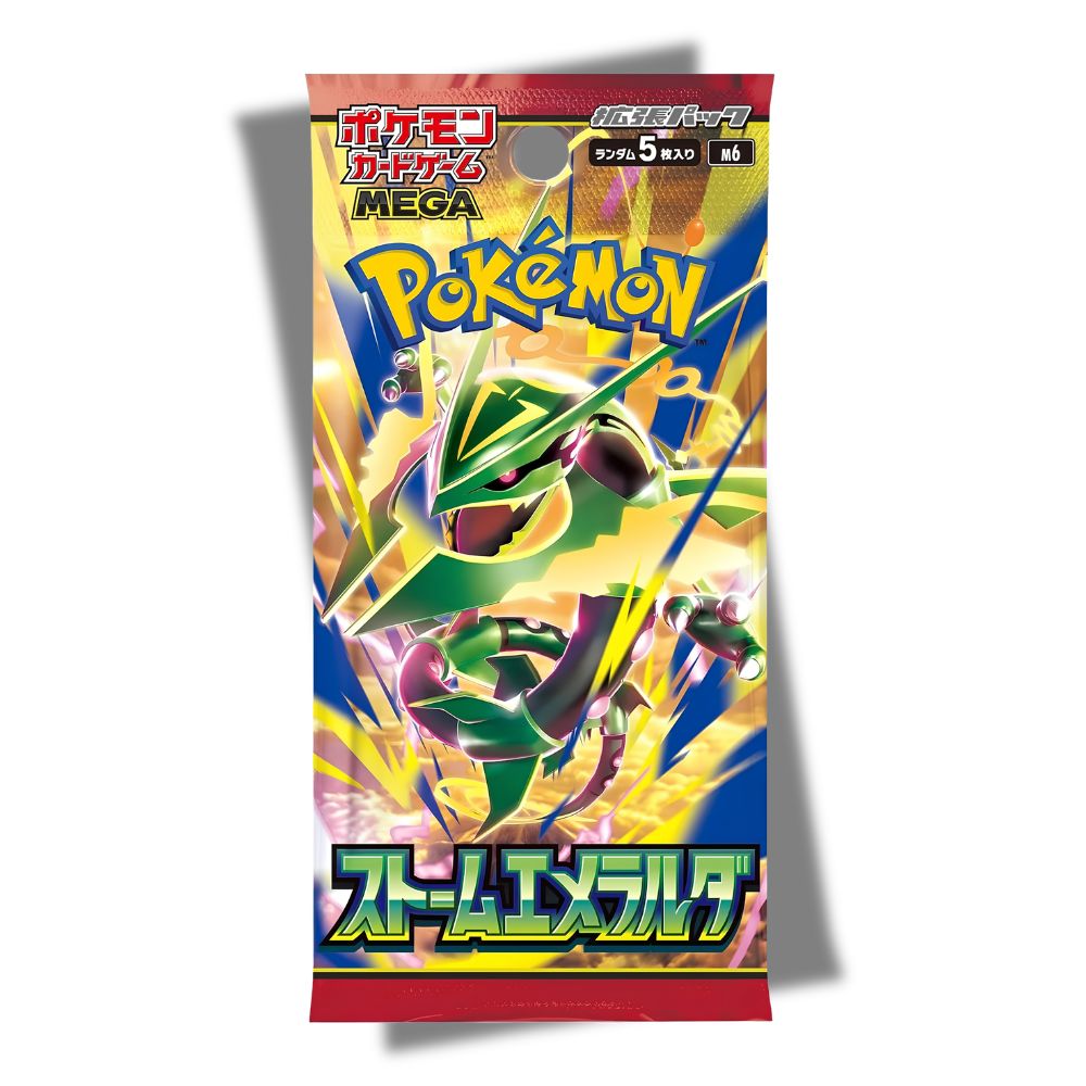 POKEMON TCG: Storm Emeralda Japanese Booster Pack (X10 PACKS) - M6