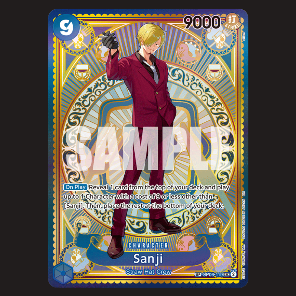 (Pre-owned) English Sanji SP OP06-119 (OP11) - A Fist of Divine Speed - Near Mint