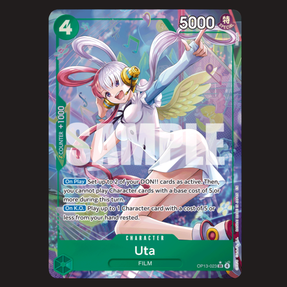 (Pre-owned) English Uta Alt Art OP13-023 - Carrying On His Will - Near Mint