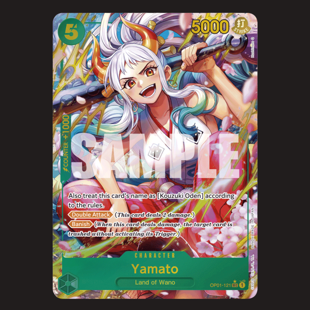 (Pre-owned) English Yamato Alt Art OP01-121 (PRB01) - The Best Vol 1 - Near Mint
