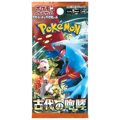 Pokémon Ancient Roar Booster Pack [SV4K] Japanese