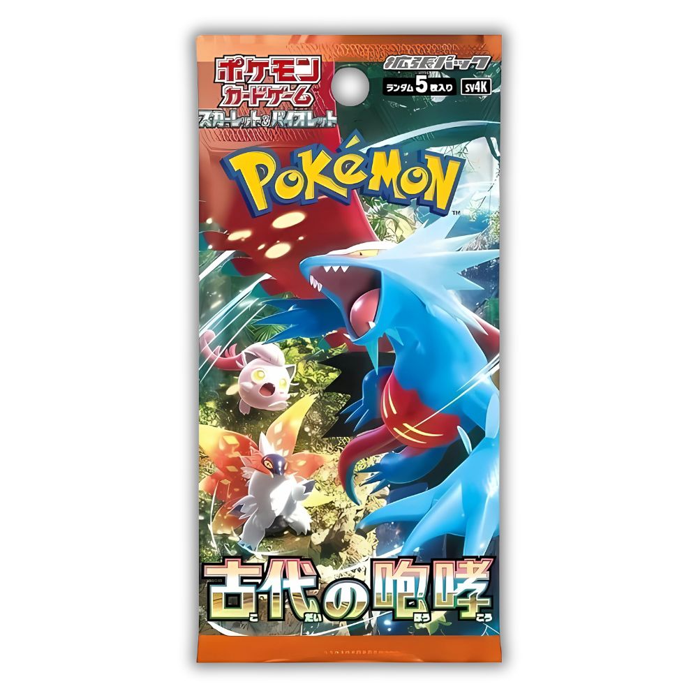 Pokémon Ancient Roar Booster Pack [SV4K] Japanese