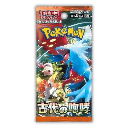 Pokémon Ancient Roar Booster Pack [SV4K] Japanese