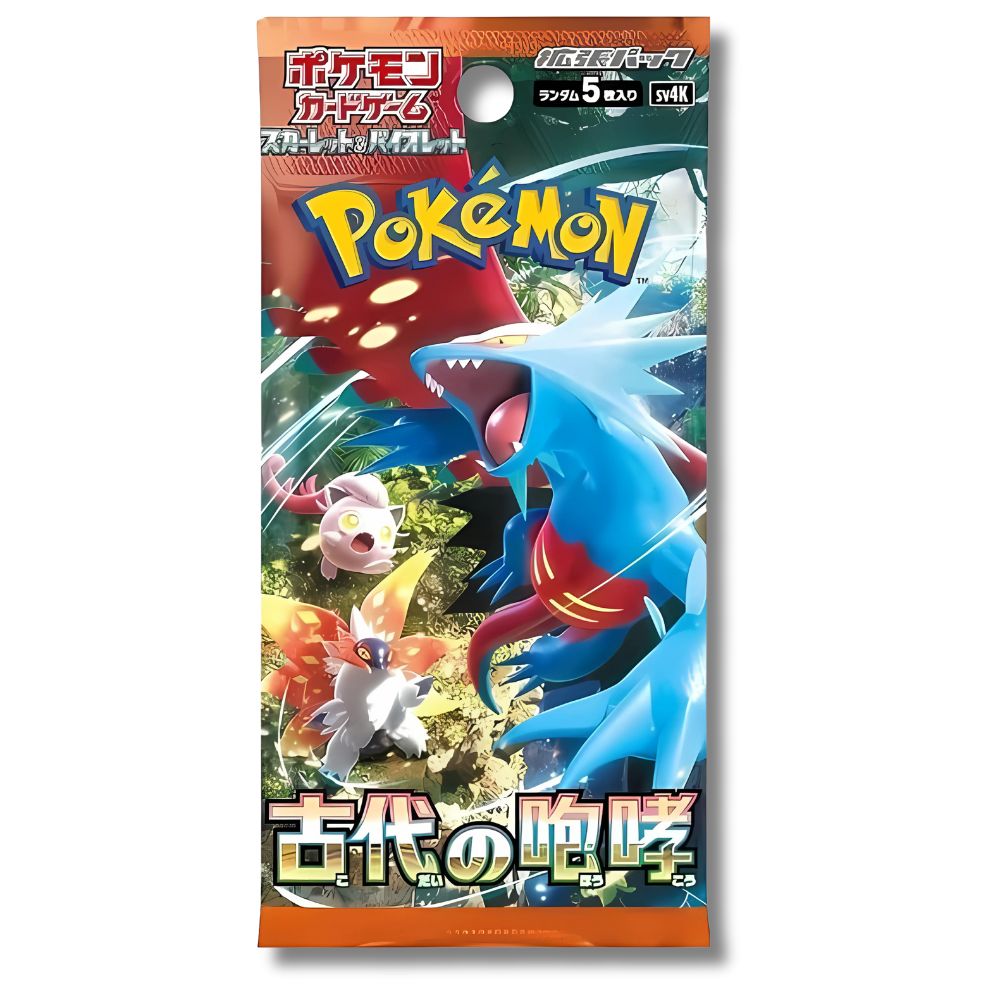 Pokémon Ancient Roar Booster Pack [SV4K] Japanese