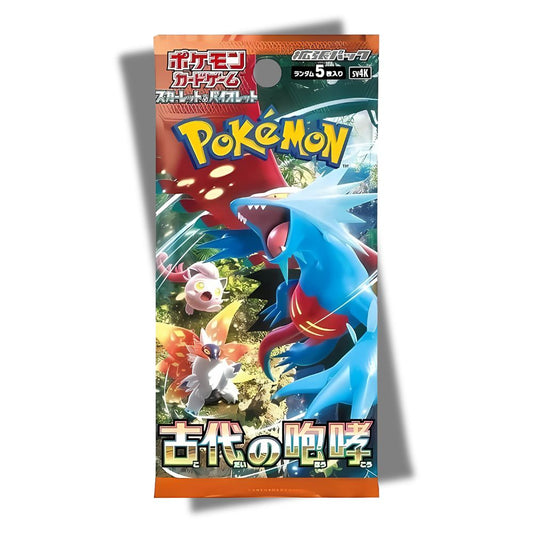 Pokémon Ancient Roar Booster Pack [SV4K] Japanese
