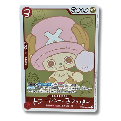 ONE PIECE CHOPPER 1 EB02-003 Japanese Magazine Promo Card [Magazine NOT INCLUDED]