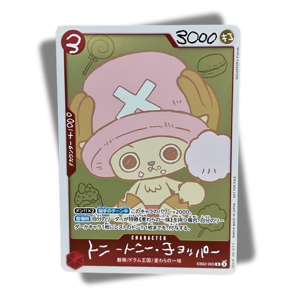 ONE PIECE CHOPPER 1 EB02-003 Japanese Magazine Promo Card [Magazine NOT INCLUDED]