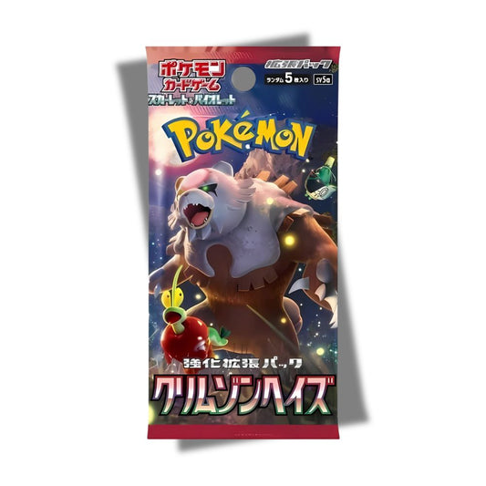 Pokémon Crimson Haze Booster Pack - SV5A Japanese