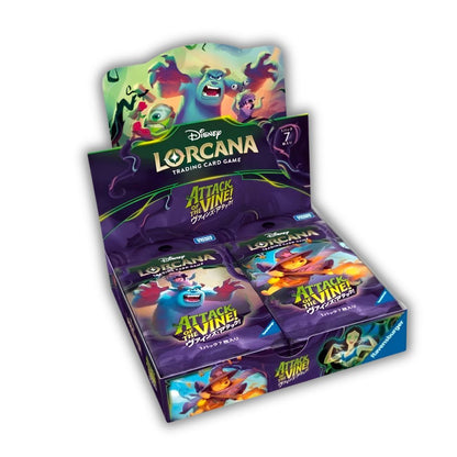 DISNEY LORCANA TCG: Attack Of The Vine Japanese Booster Box - SET 13 -