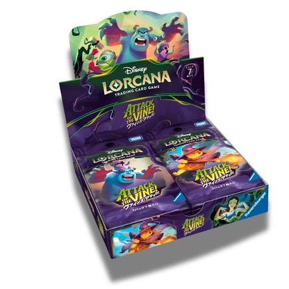 DISNEY LORCANA TCG: Attack Of The Vine Japanese Booster Box - SET 13 -