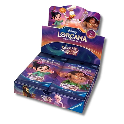 DISNEY LORCANA TCG: Shimmering Skies Japanese Booster Box - SET 5 -