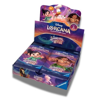 DISNEY LORCANA TCG: Shimmering Skies Japanese Booster Box - SET 5 -