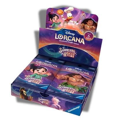 DISNEY LORCANA TCG: Shimmering Skies Japanese Booster Box - SET 5 -