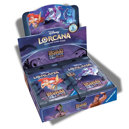 DISNEY LORCANA TCG: Ursula's Return Japanese Booster Box - SET 4 -