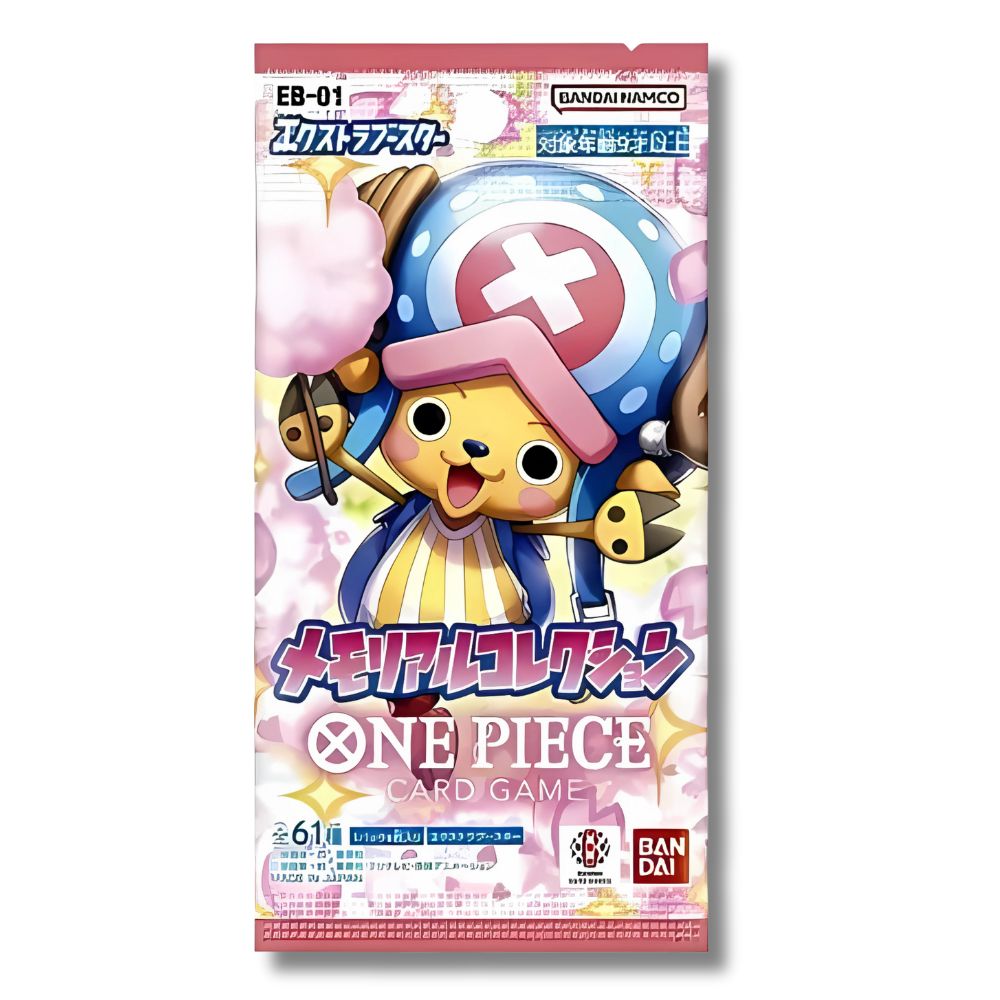 ONE PIECE TCG: EB-01 Japanese Booster Pack Bundle (X8 PACKS)  - Memorial Collection -