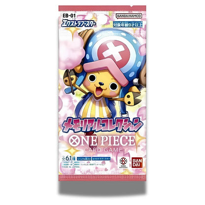 One Piece [EB01] Memorial Collection Booster Pack - Japanese