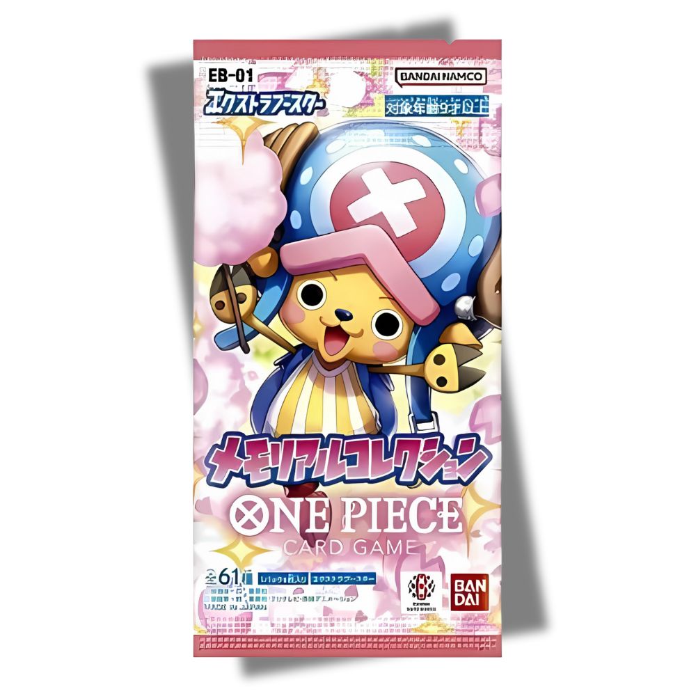 ONE PIECE TCG: EB-01 Japanese Booster Pack Bundle (X8 PACKS)  - Memorial Collection -