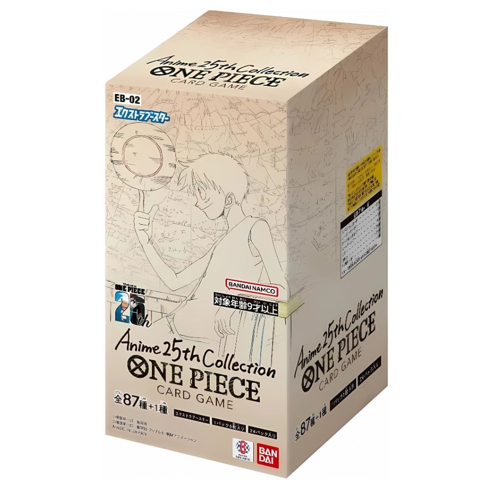 japanese set booster box ONE PIECE TCG: EB-02 Japanese Booster Box - Anime 25th Collection