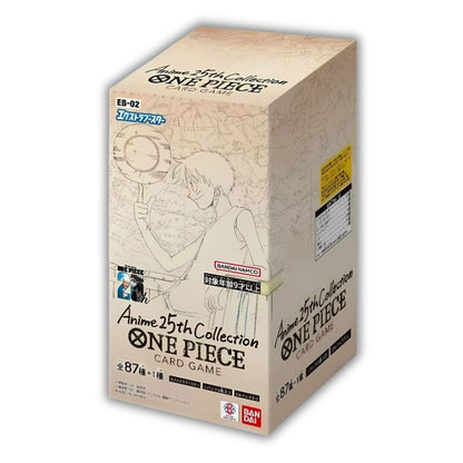 One Piece [EB02] Anime 25th Collection Booster Box - Japanese