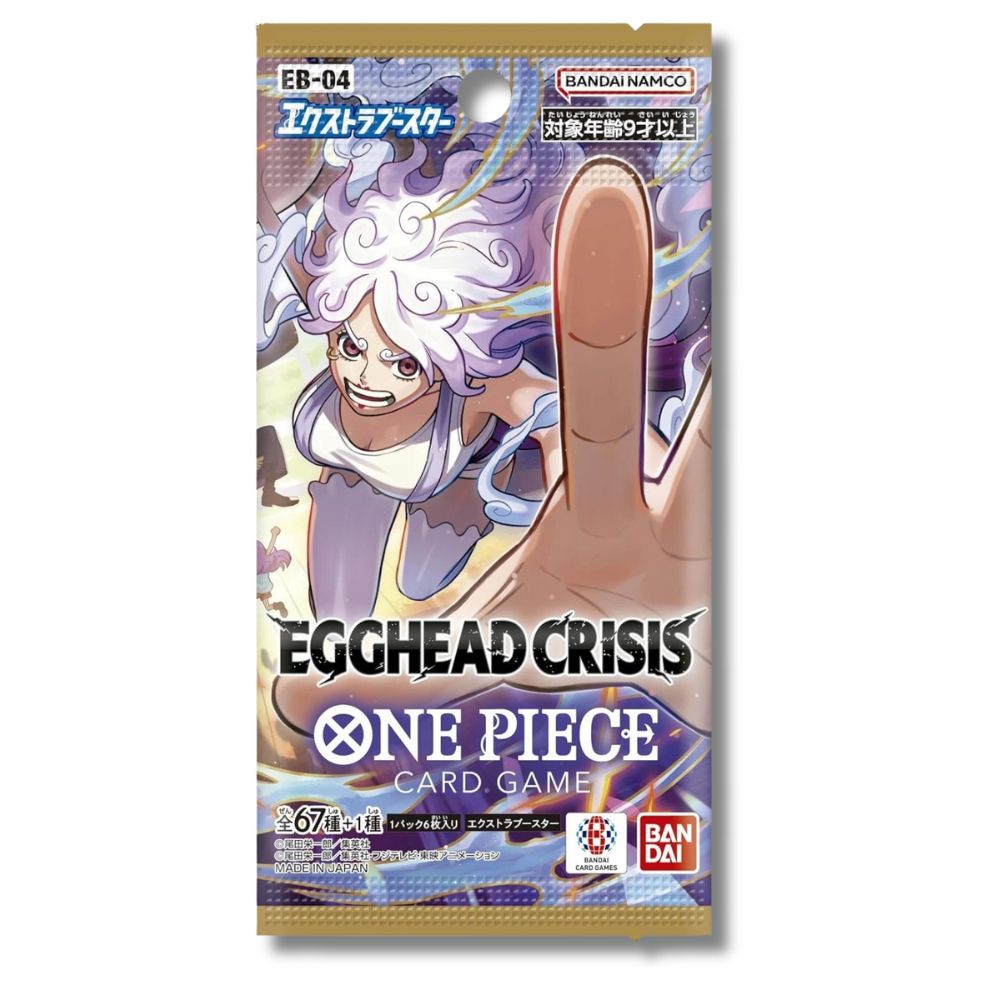 ONE PIECE TCG: EB-04 Japanese Booster Pack (X8 PACKS) - Egghead Crisis -