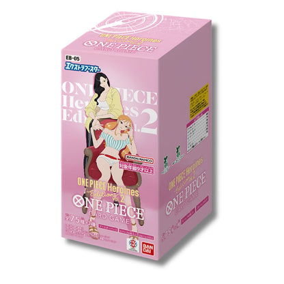 ONE PIECE TCG: EB-05 Japanese Booster Box - Heroines Edition Vol 2 -