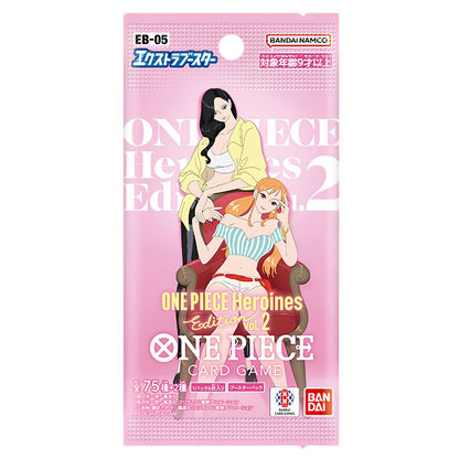 ONE PIECE TCG: EB-05 Japanese Booster Pack - Heroines Edition Vol 2 -