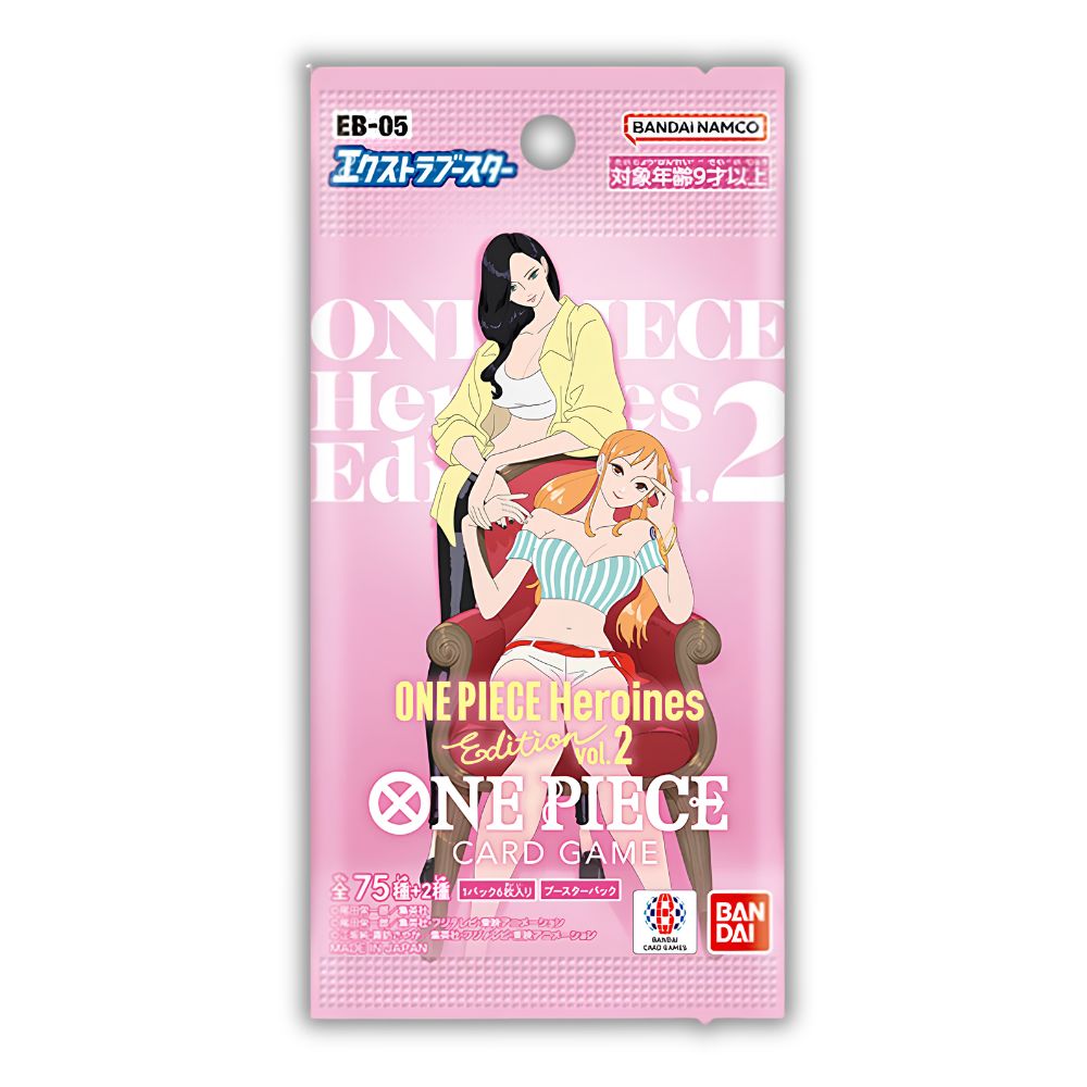 ONE PIECE TCG: EB-05 Japanese Booster Pack - Heroines Edition Vol 2 -