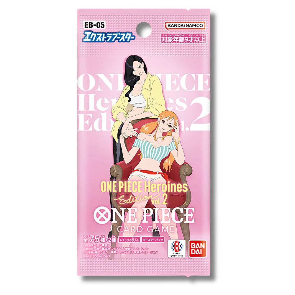 ONE PIECE TCG: EB-05 Japanese Booster Pack - Heroines Edition Vol 2 -