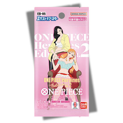 ONE PIECE TCG: EB-05 Japanese Booster Pack - Heroines Edition Vol 2 -