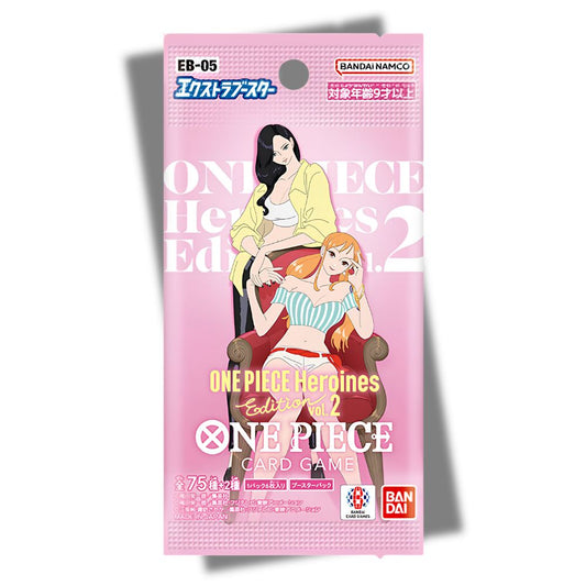 ONE PIECE TCG: EB-05 Japanese Booster Pack - Heroines Edition Vol 2 -