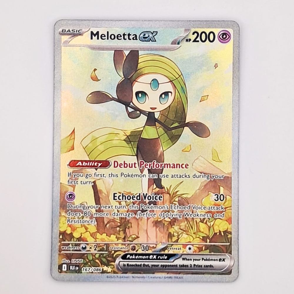 (Pre-owned) English Meloetta ex SIR 167/086 - Black Bolt - Near Mint