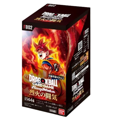 Dragon Ball Super Fusion World Blazing Aura [FB02] Japanese Booster Box