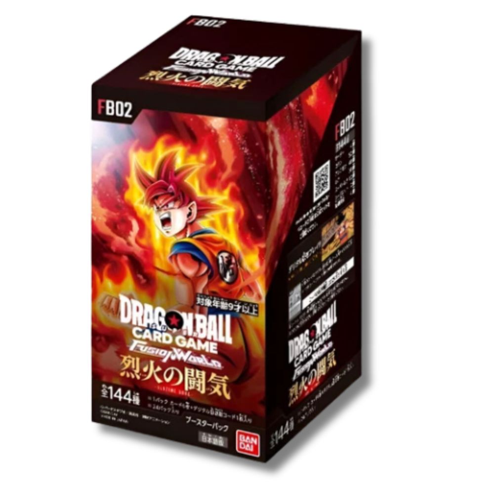 Dragon Ball Super Fusion World Blazing Aura [FB02] Japanese Booster Box