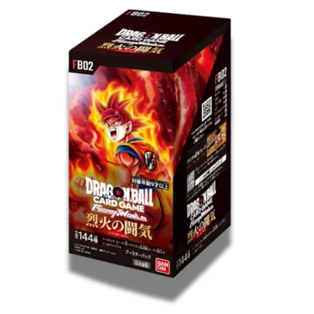 Dragon Ball Super Fusion World Blazing Aura [FB02] Japanese Booster Box